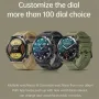 K56Pro 1.39inch HD Screen bluetooth Call Heart Rate Blood Pressure Blood Oxygen Monitor Sleep Monitoring Multi-sport Modes Music Playback Life-grade Waterproof Smart Watch