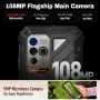 Ulefone Power Armor 18 Ultra 5G 108MP Triple Camera Dimensity 7050 24GB 512GB NFC 6.58 inch 120Hz 9600mAh 66W Fast Charge Wireless Charge IP68 IP69K Waterproof Rugged Smartphone