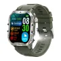 T26LDE 1.96inch HD Screen LED Flashlight bluetooth Call Heart Rate Blood Pressure SpO2 Monitor Sleep Monitoring SOS Emergency Call Women's Health Multi-sport Modes Music Playback IP68 Waterproof Smart Watch