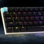 Delux KM36 61 Keys Wired Mechanical Keyboard RGB Light Two-color Injection Keycaps USB E-Sports Ergonomics Gaming Keyboards