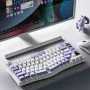 AJAZZ AKS075 82 keys Wireless Mechanical Keyboard with 0.85inch Color Screen and Volume Knob Three-mode Hot-swappable RGB 5000mAh E-sports Ergonomics Gamer Keyboards