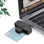 Multi-function Smart Card Reader Type-C CAC Card Government ID National ID Online Banking Digital Signature Compatible with Windows Android NFC Devices