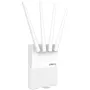 PLERY R623 4G LTE Router Wireless 300Mbps Fast Wired and Wireless Connections Support Micro SIM Card Slot WiFi Routers with Four High Gain Antennas