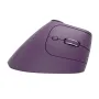Vertical Ergonomics Wireless Mouse 2.4G/bluetooth 1000-2400DPI Type-C Rechargeable Silent Mice