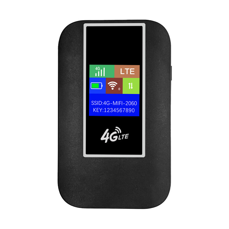 MF860 4G LTE Eurasian Version Wireless Internet Router 150Mbps Pocket Mobile Hotspot with SIM Card Slot Mini Outdoor Hotspot for Home Office Car Travel
