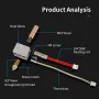 KINGROON For Anycubic Kobra 2 Series Hot End Kit Brass Nozzle Aluminum Block High-Temperature Resistance 300°C Smooth Feeding High Precision