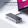Hagibis USB4 Data Cable 40Gbps USB C to C Short Cable PD 240W 8K 60Hz for TB3/4 15 Pro Max SSD Power Bank