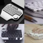 DELUX T11 Designer One Handed Mechanical Keyboard 28 Keys with Multi-functional Dial LED Backlit Kailh Switch For PS/CAD Using Shortcut Keys And Voice Tools