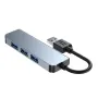 Mechzone 4 in 1 USB 3.0 Hub Docking Station USB Adapter with USB 2.0 USB 3.0 for PC Laptop Matebook HUAWEI XIAOMI Macbook Pro BYL-2013U