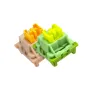 30pcs Outemu Peach/Lime Set Suis Boleh Disesuaikan untuk Papan Kekunci Mekanikal Set Suis Senyap Boleh Tukar Panas