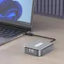 NT009 Thunderbolt4 to 10G Ethernet Adapter Type-C RJ45 10Gbps Network Converter Aluminum Alloy High-Speed LAN Dongle for MacBook Windows Laptop PC