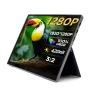 HAILESI 10.5 Inch FHD 1280P Portable Monitor Computer Gaming Display USB C External Screen for Smartphone Tablet Laptop Game Consoles