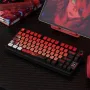 SPYSELF 122 Keys EVA Asuka PBT Pudding Keycap Set OEM Profile Five-sided Sublimation Translucent Custom Keycaps for Mechanical Keyboards