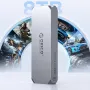 ORICO 8TB USB4 40Gbps Muhafaza Soğutma Fanı PCIe4.0 NVME Muhafaza Alüminyum Uyumlu Thunderbolt 3/4 Mac PC Bilgisayar için