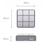 JEYI i9 2230 M.2 NVMe Enclosure with Touch Control USB3.2 GEN2 10Gbps PCIe SSD Case With Write/Read Protection Support UASP TRIM
