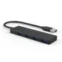 4-in-1 USB3.0 Hub Docking Station 4 Ports USB3.0 OTG Splitter Adapter for PC Laptop Phone