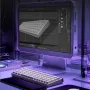 MADLIONS Nano68 Adjustable Magnetic Axis Gaming Keyboard 68 Keys 8KHz Polling Rate+128K Scanning Rate 0.1ms Ultra Low Latency RGB Backlight Custom Macro Wired Mechanical Keyboard for PC