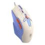 XUNFOX H6 RGB Mecha Style Wired Gaming Mouse 1200-3600DPI 6-Keys USB Wired E-sports Gamer Mice for PC Laptop Computer