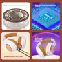 NX400 Foldable bluetooth Headset Wireless Headphones Support TF Card AUX 3.5mm Jack Wired Headset