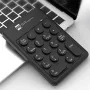 R8 1817 Mini Kablosuz Sayısal Tuş Takımı 18 Tuşlu Ergonomi Sayısal Tuş Takımı 2.4G Kablosuz Klavye Ofis Bilgisayar Oyuncusu için Tak ve Çalıştır
