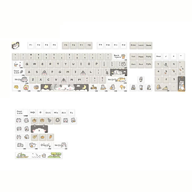 Grey+XDA Profile(132 Keys)