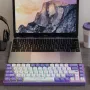 Ajazz AK680 คีย์บอร์ดเกมมิ่งแบบมีสาย 68 คีย์ พร้อมไฟ RGB แบบสลับได้ EVA Sandwich USB คีย์บอร์ดสำหรับเล่นเกม E-sports สำหรับพีซี แล็ปท็อป คอมพิวเตอร์