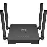 PLERY R626 4G LTE Router Long Range 2.4G 5.8G Dual Band 1200Mbps Fast Wireless WiFi Router with Nano SIM Card Slot