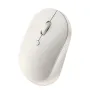 MIIIW MM302 Wireless Mouse Dual Mode 2.4G & bluetooth 5.0 Silent Click Ergonomic Portable Computer Mouse for Mac Laptop PC Long Battery Life Office Home Use