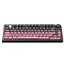 LEOBOG Hi75C Pro Custom Mechanical Keyboard Tri Mode Aluminum Alloy Gasket Structure 2.4G/bluetooth/Wired Hot Swappable 81 Keys RGB Backlit Gaming Keyboard