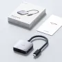 Hagibis TPS01 AR Glasses Adapter USB-C to Glasses and Charging Converter USB-C Hub Charge and Play for Switch Rokid/Xreal/Thunderbird