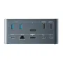 BlitzWolf® BW-TH13 18-in-1 USB C Docking Station with M.2 SSD Enclosure Quadruple Display SD/TF Card Slot RJ45 Ethernet Port 100W Power Delivery