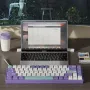 Ajazz AK680 คีย์บอร์ดเกมมิ่งแบบมีสาย 68 คีย์ พร้อมไฟ RGB แบบสลับได้ EVA Sandwich USB คีย์บอร์ดสำหรับเล่นเกม E-sports สำหรับพีซี แล็ปท็อป คอมพิวเตอร์