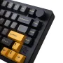 Gamakay TK75 PRO 75% CNC Aluminum Alloy Mechanical Keyboard 81 keys Tri-Mode RGB Gasket Mount 4000mAh Cherry Profile Keycaps Gaming Keyboard