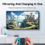 Hagibis Switch Dock for Nintendo Switch/OLED USB C to HD Cable Adapter 4K60Hz 100W PD for Laptop SteamDeck ROG Ally