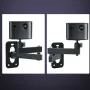 Universal Wall Mounted Projector Bracket Strong Load-bearing Capacity Adjustable Wall Ceiling Bracket Holder for Bedside Office