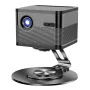 360° Rotary Table Projector Stand Adjustable Desktop Projector Mount Bracket with 1/4\ Screw for Video Projector Home Theater