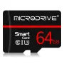 Microdrive High Speed Micro Card SD TF Card 256GB 128GB 64GB Class10 Flash Video Card Memory Card for Mobile Phone Tablet Camera Monitor