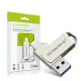 Microdrive 256GB USB3.0 Flash Drive Dual Interface Fast Transmission Speed Pendrive Mini Portable Memory U Disk for Phone TV Laptop