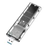 MAIWO SSD Disk Box M2 para USB 3.0 Adaptador SSD com revestimento traseiro M2 SSD Case SATA Chassis para PCIE NGFF SATA M/B Key para 2230/2242/2260/2280MM