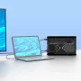 USB4 Thunderbolt4 External eGPU Dock VIDIA RTX4090 AMD RX790XTX High-Speed 2750MB/s Portable Mini PC Laptop Graphics Card Expansion Gaming Workstation Accessory