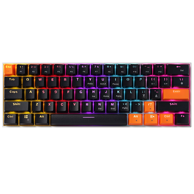 Black/Orange