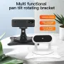 Universal Projector Mount 360° Rotation Adjustable Bracket 180° Tilt Desktop Wall Ceiling Mount Stand Holder for Camera Webcam Phone 5KG Loading