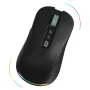 M131 AI Smart Voice Mouse Dual Mode Wireless bluetooth Speech to Text Mice with LED Power Display RGB Light 5000DPI Voice Controlled Translation for Office Home Latop Voice Typing Mouse