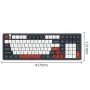 Y-FRUITFUL K102 Tri-Mode Mechanical Gaming Keyboard 102 Keys Gasket Structure Wireless Bluetooth RGB Backlit Hot Swappable 5000mAh Battery PBT Keycaps Gaming Office Custom Gamer Keyboards