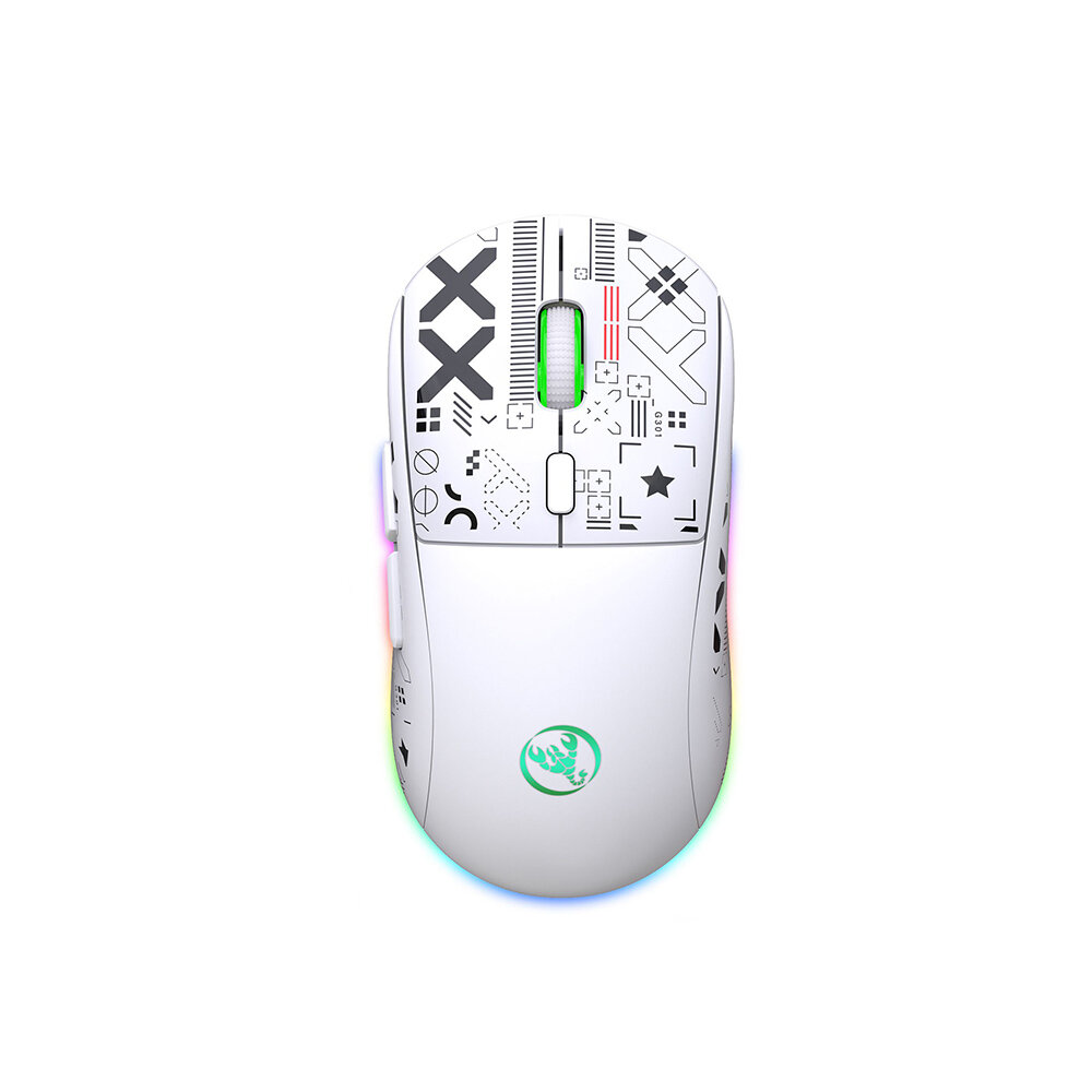 Printed pattern-white