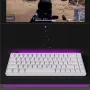MADLIONS Nano68 Adjustable Magnetic Axis Gaming Keyboard 68 Keys 8KHz Polling Rate+128K Scanning Rate 0.1ms Ultra Low Latency RGB Backlight Custom Macro Wired Mechanical Keyboard for PC