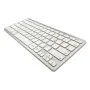 Teclado sem fio Bluetooth com suporte para vários idiomas, alemão, francês, inglês, layout para escritório
