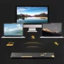 MiMouse KB6 96 Keys Dual Mode AI Voice Keyboard Equipped with Deepseek-R1 Mode 2.4G/bluetooth Professional PC Office Artificial Intelligence Keyboards