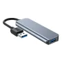 Mechzone 4 in 1 USB 3.0 Hub Docking Station USB Adapter with USB 2.0 USB 3.0 for PC Laptop Matebook HUAWEI XIAOMI Macbook Pro BYL-2013U