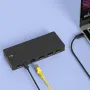 Blueendless 13-in-1 Type-Cドッキングステーション、USB3.0、USB3.1*2、PD3.0、Type-C3.1、DP1.4、HD2.0*2、ギガビットポート、3.5mmオーディオ、SD/TF3.0、マルチポート、USBアダプタハブ